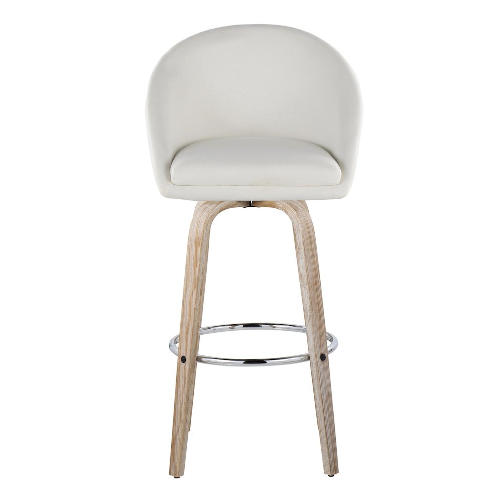 Matisse Highback 30" Fixed-Height Barstool - Set of 2