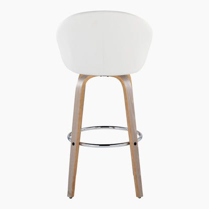 Matisse Highback 30" Fixed-Height Barstool - Set of 2