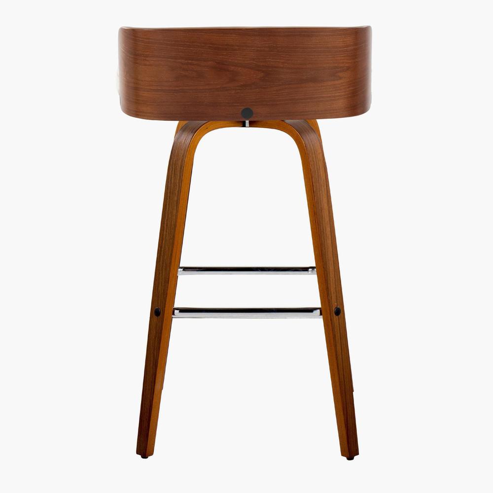 Grey Maya 30" Fixed-Height Barstool - Set of 2