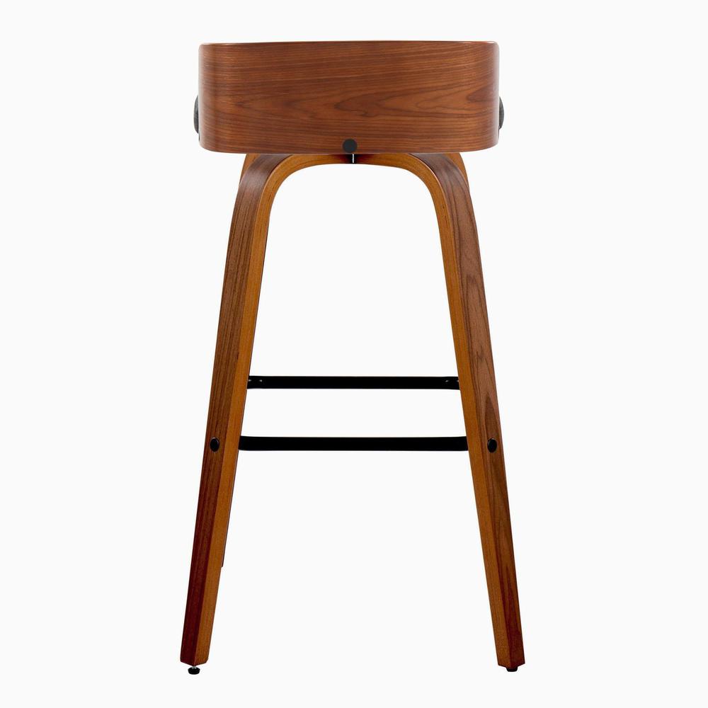 Grey Maya 30" Fixed-Height Barstool - Set of 2