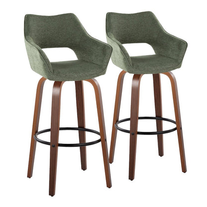 Mustang 30" Fixed-Height Barstool - Set of 2