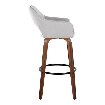 Mustang 30" Fixed-Height Barstool - Set of 2