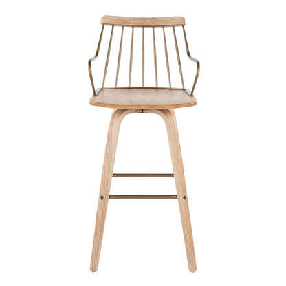 Preston 30" Fixed-Height Barstool
