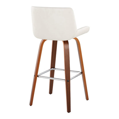 Santi 30" Fixed-Height Barstool - Set of 2