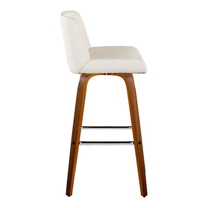 Santi 30" Fixed-Height Barstool - Set of 2