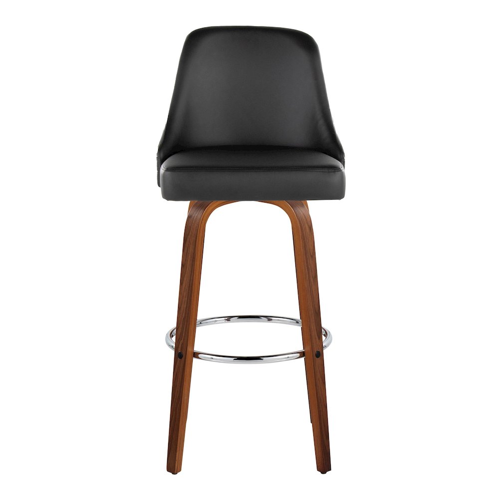 Studded Marcel 30" Fixed-Height Barstool - Set of  2