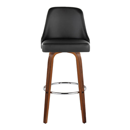 Studded Marcel 30" Fixed-Height Barstool - Set of  2