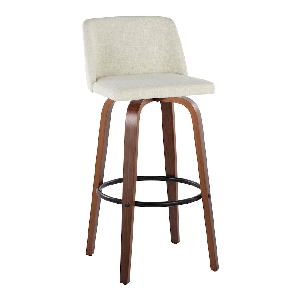 Toriano 30" Fixed-Height Barstool - Set of 2