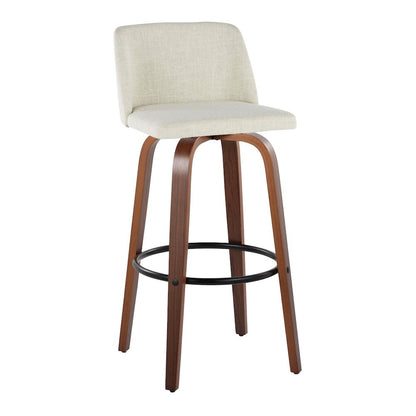 Toriano 30" Fixed-Height Barstool - Set of 2