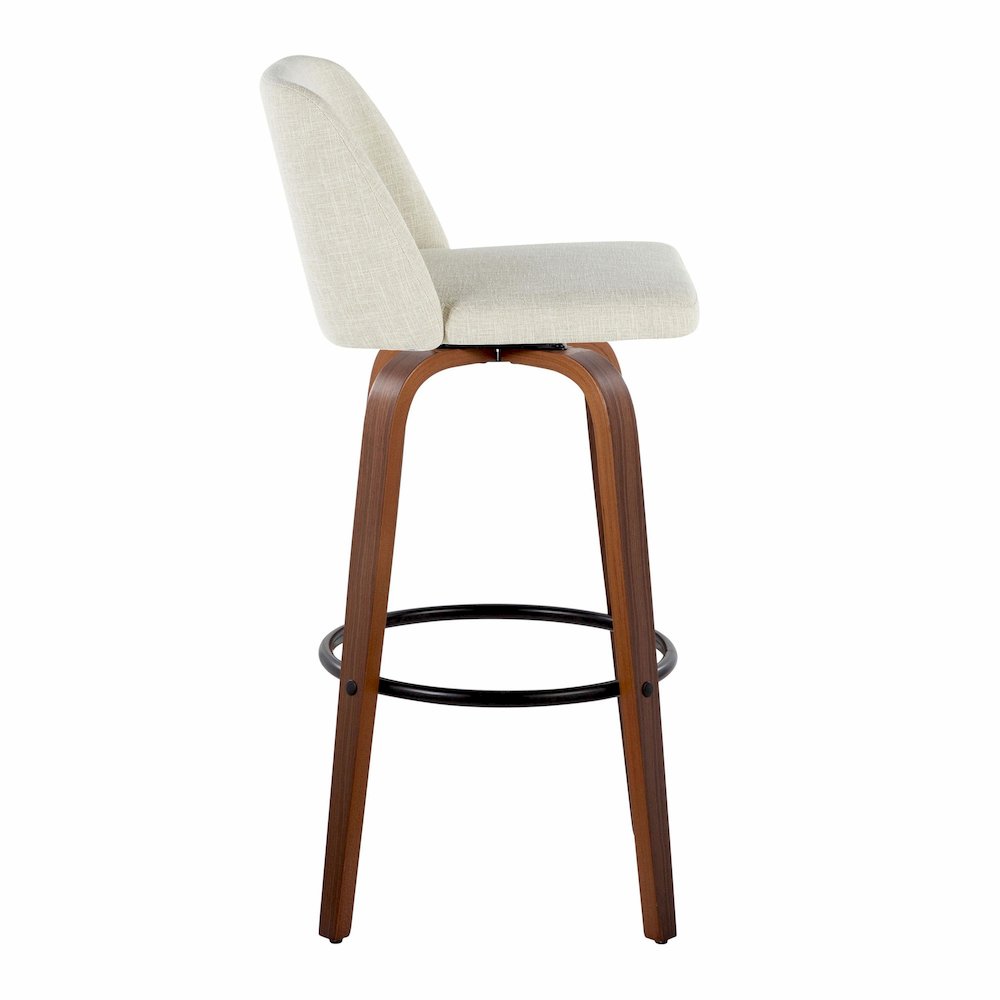 Toriano 30" Fixed-Height Barstool - Set of 2