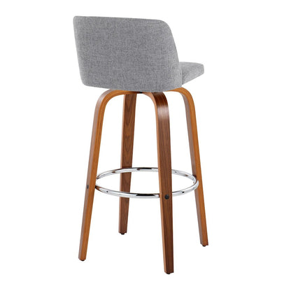 Toriano 30" Fixed-Height Barstool - Set of 2