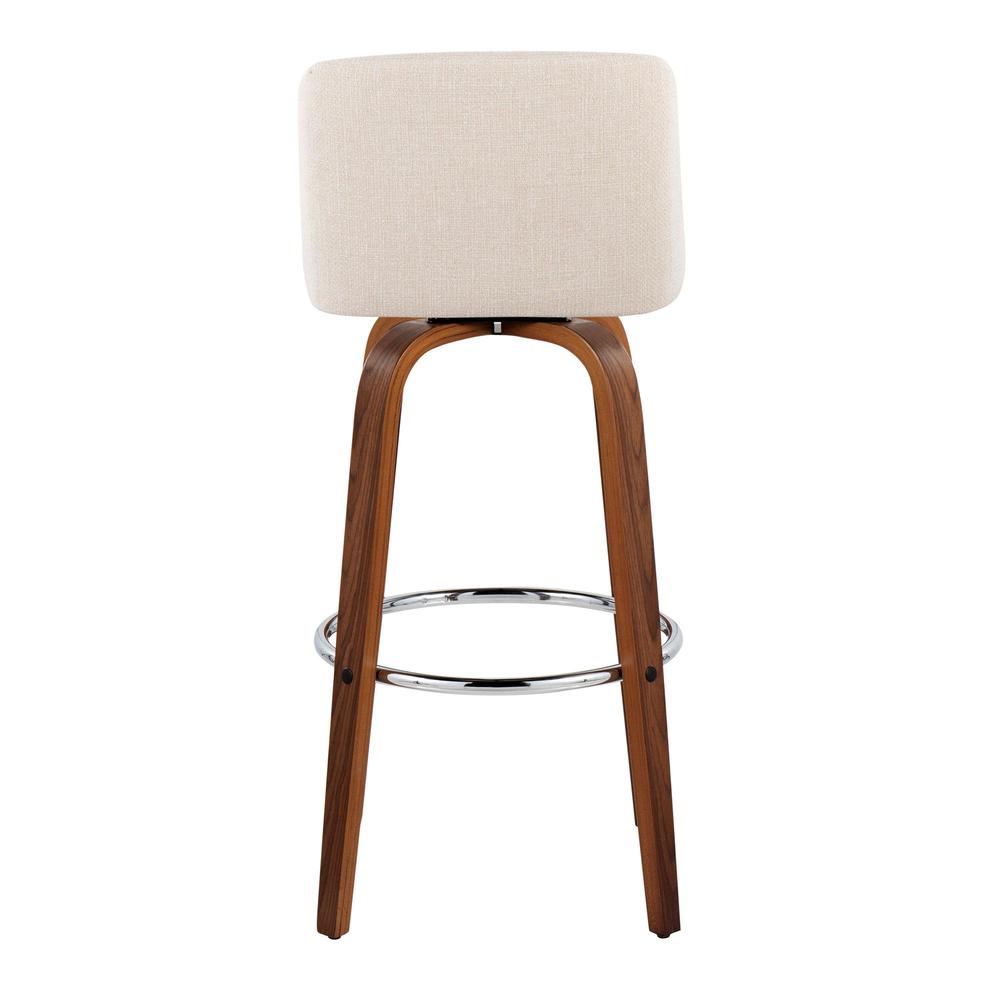 Brown Toriano 30" Fixed-Height Barstool - Set of 2