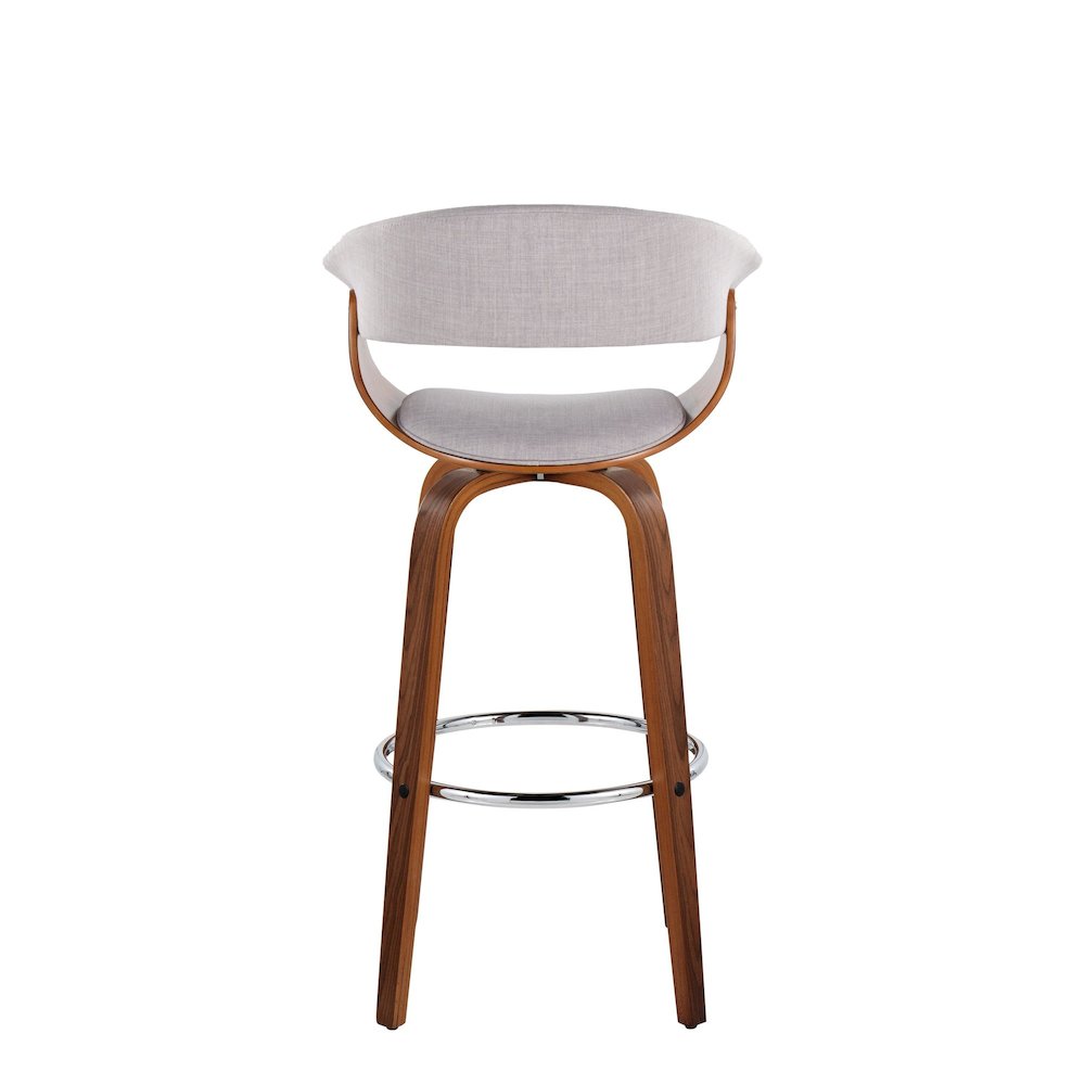 Vintage Mod 30" Fixed-Height Barstool - Set of 2