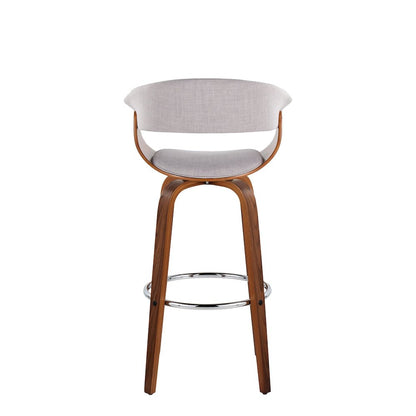 Vintage Mod 30" Fixed-Height Barstool - Set of 2