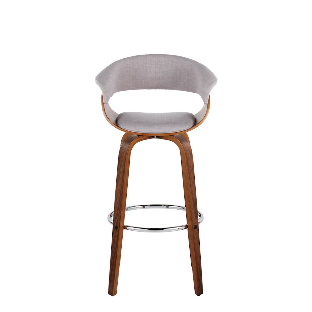 Vintage Mod 30" Fixed-Height Barstool - Set of 2