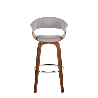 Vintage Mod 30" Fixed-Height Barstool - Set of 2