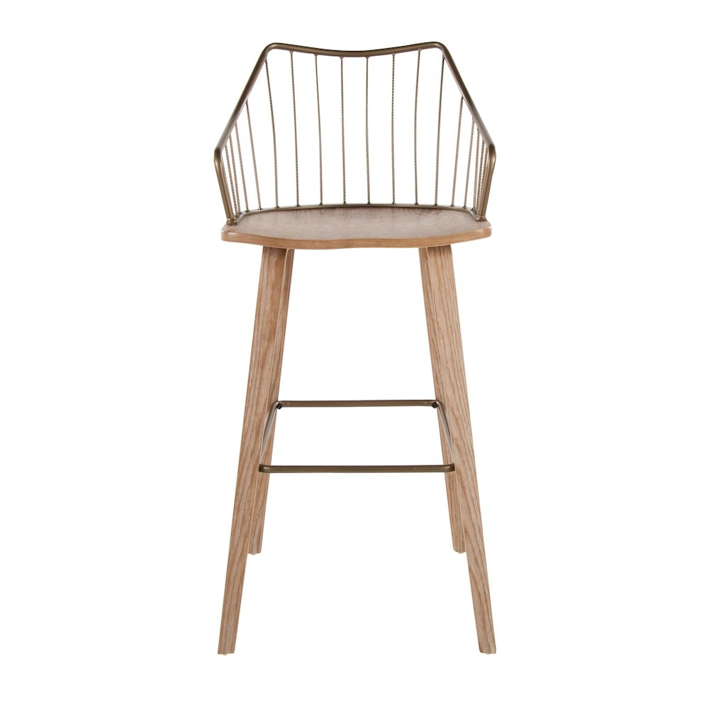 Winston 30" Fixed-Height Barstool