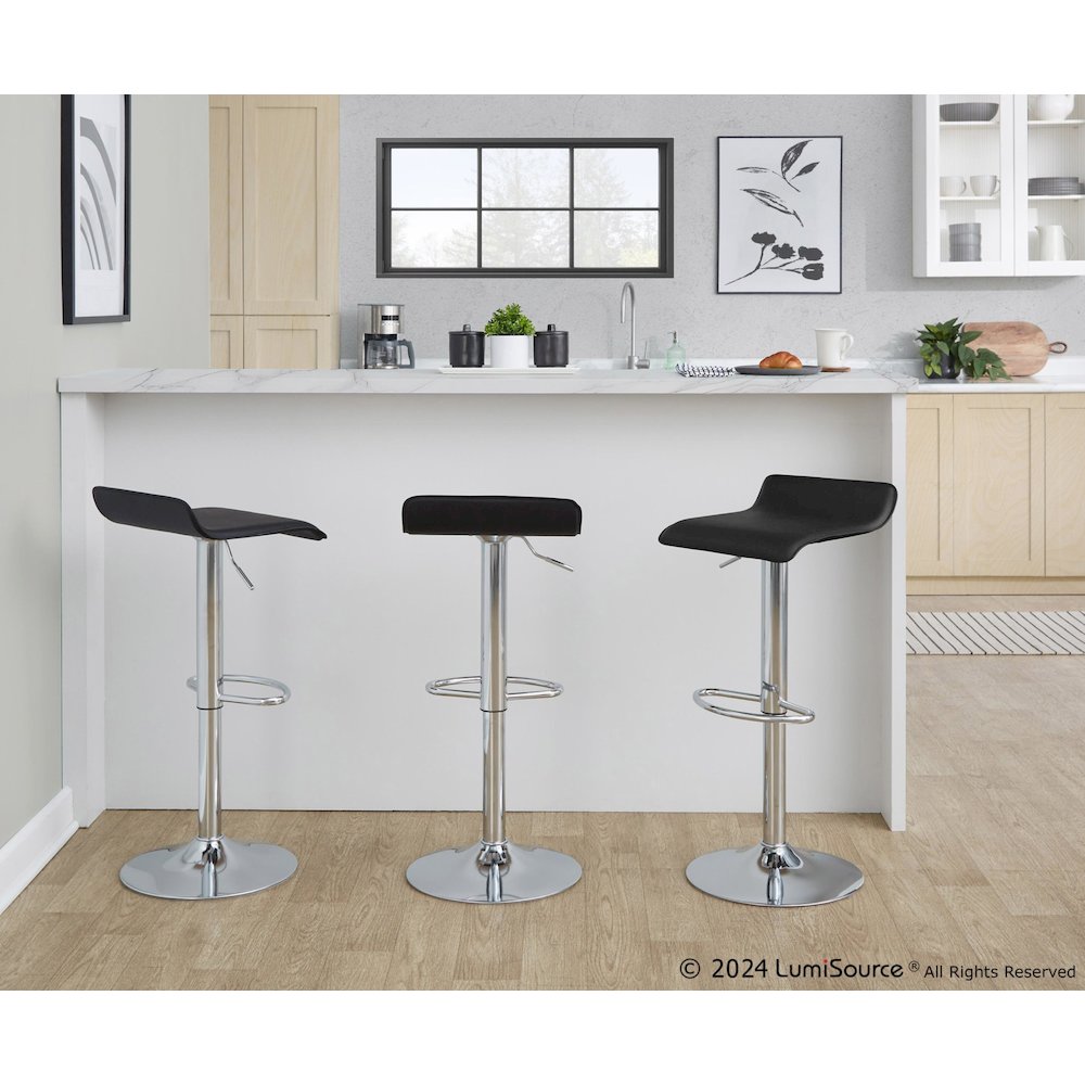 Ale Adjustable Barstool - Set of 3