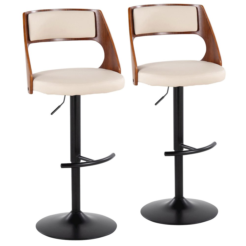 Cecina Adjustable Barstool - Set of 2