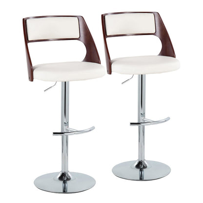Cecina Adjustable Barstool - Set of 2