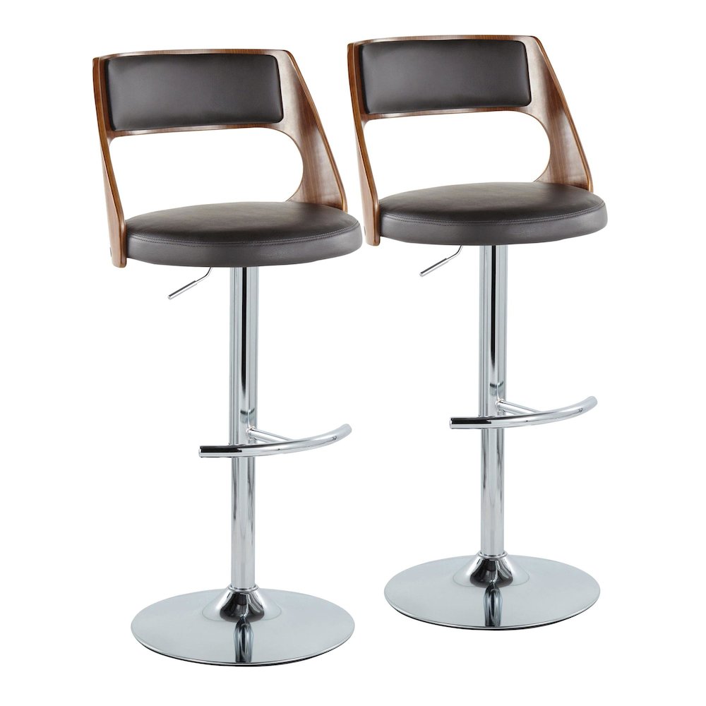 Cecina Adjustable Barstool - Set of 2