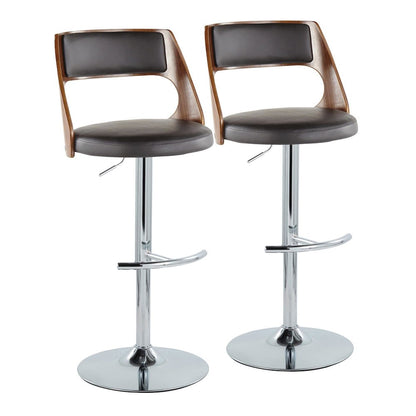 Cecina Adjustable Barstool - Set of 2