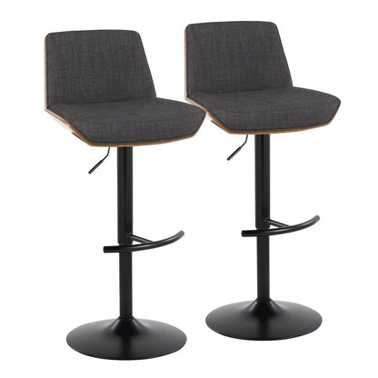Corazza Adjustable Barstool - Set of 2