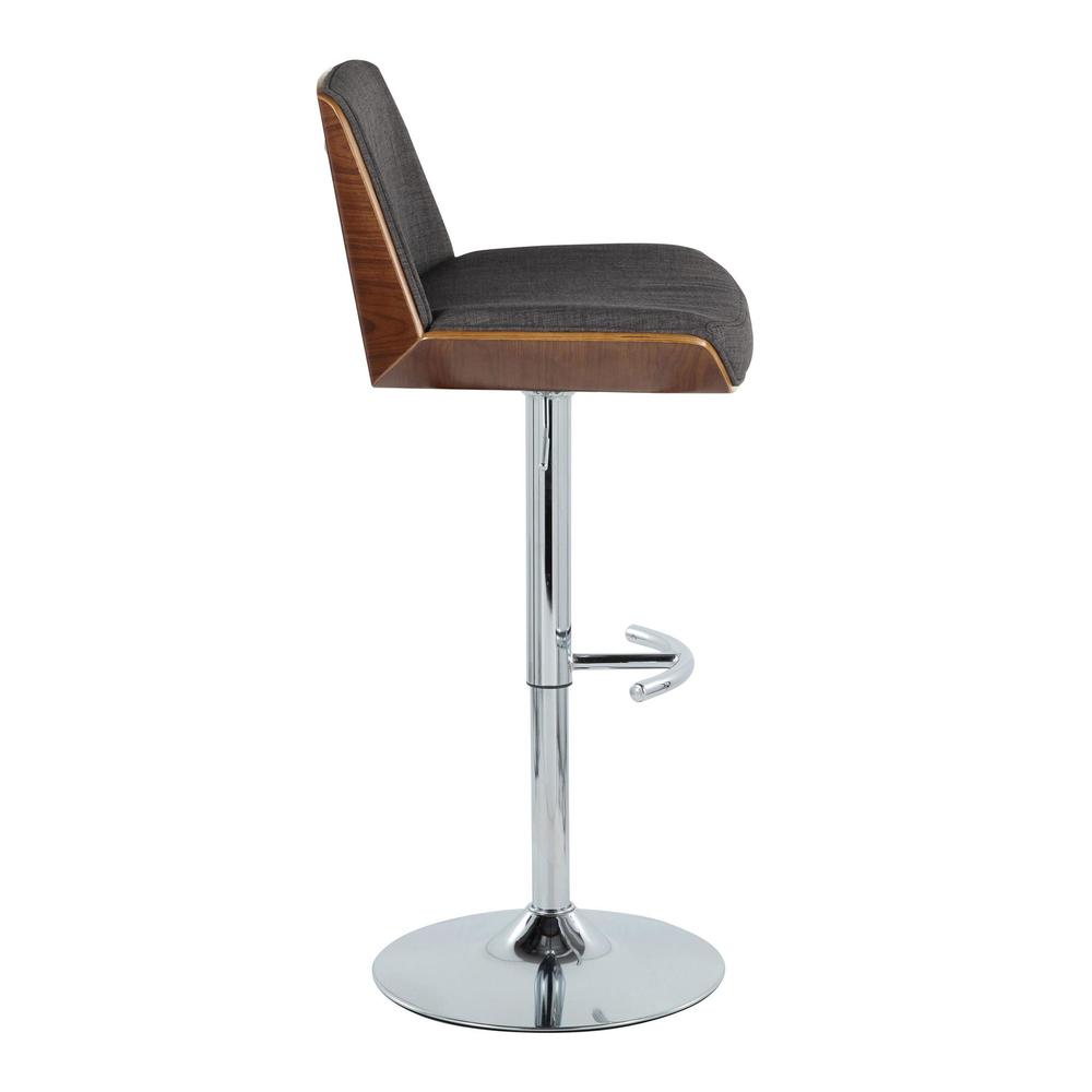 Grey Corazza Adjustable Barstool - Set of 2