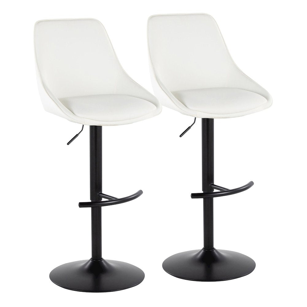 Diana Adjustable Barstool - Set of 2