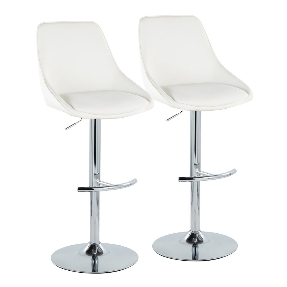 Diana Adjustable Barstool - Set of 2