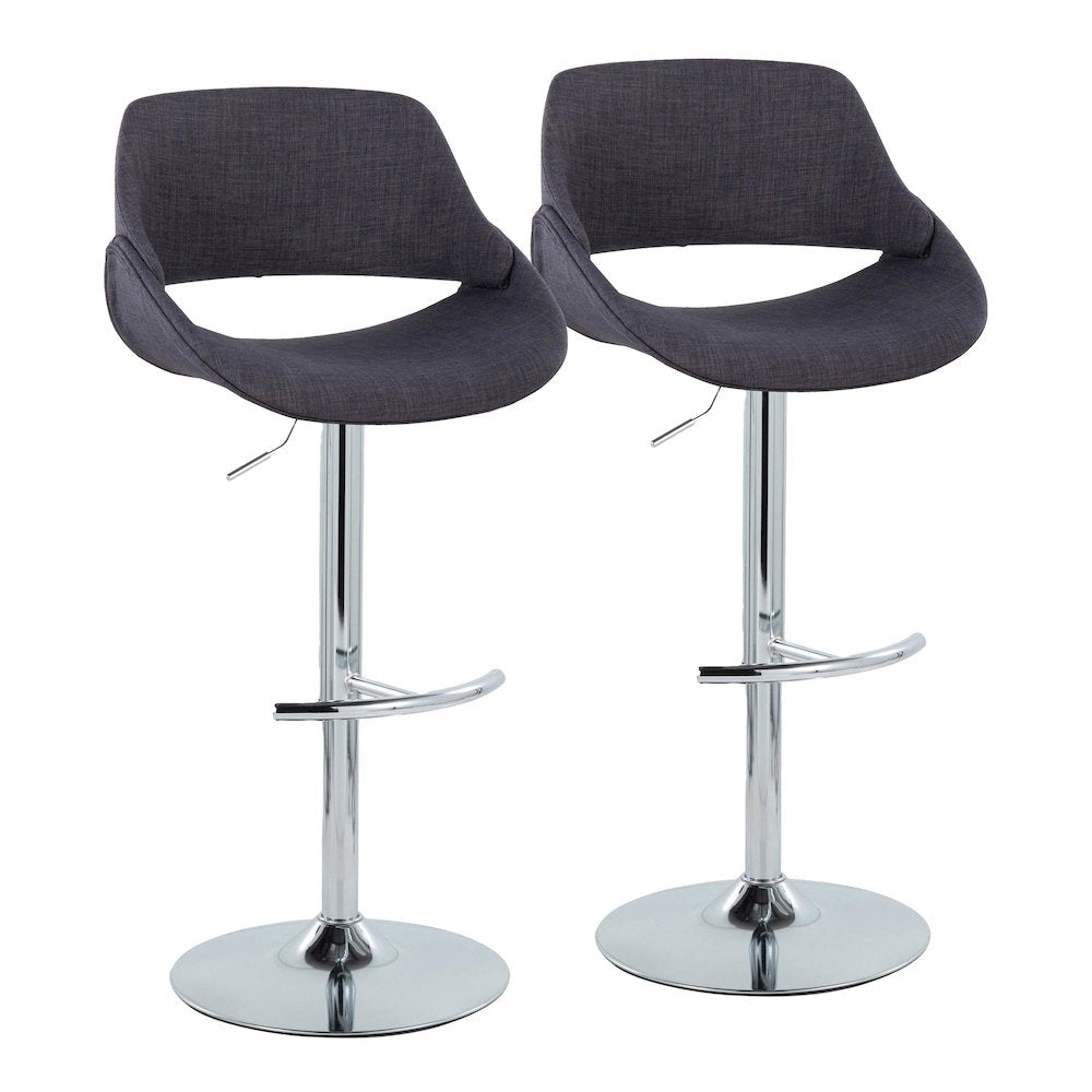 Fabrico Adjustable Barstool - Set of 2
