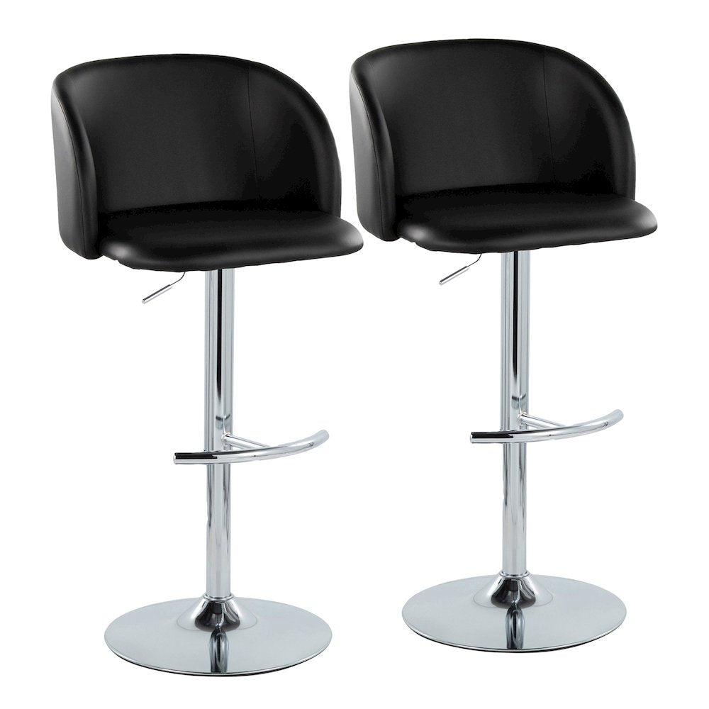 Fran Adjustable Barstool - Set of 2