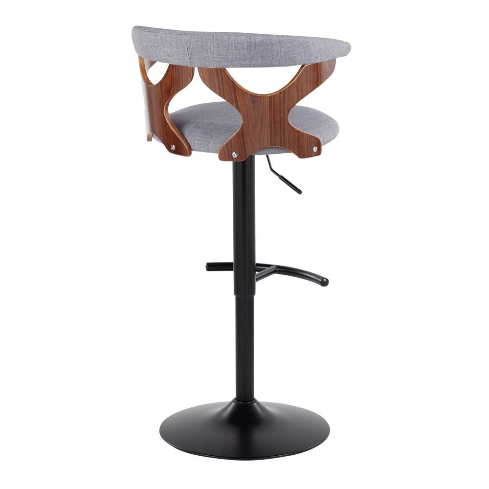 Grey Gardenia Adjustable Barstool - Set of 2