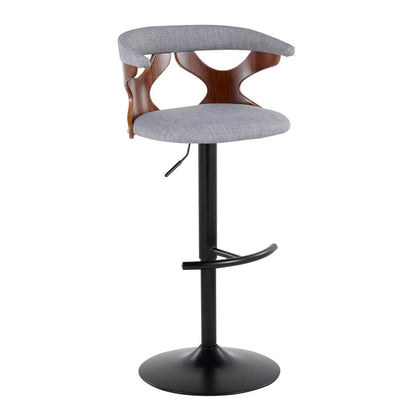 Grey Gardenia Adjustable Barstool - Set of 2