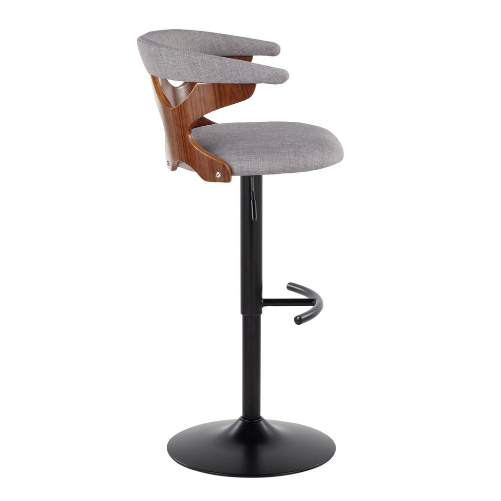 Grey Gardenia Adjustable Barstool - Set of 2