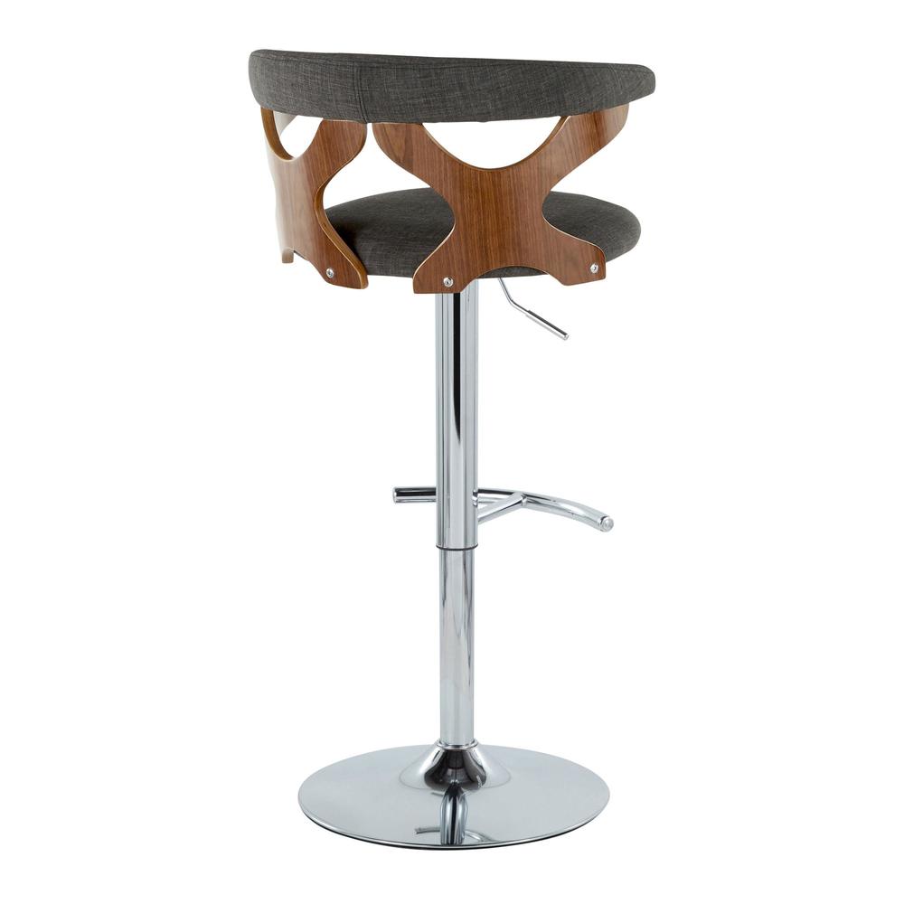 Grey Gardenia Adjustable Barstool - Set of 2