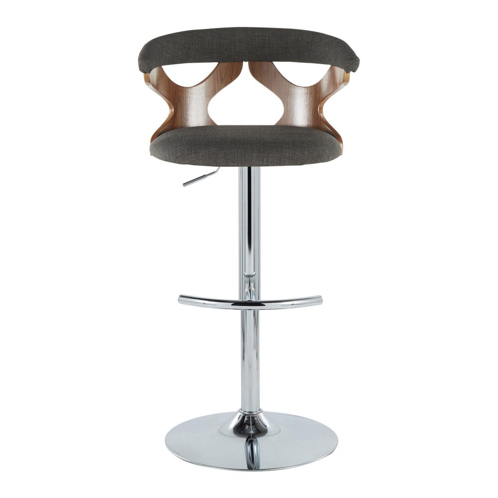 Grey Gardenia Adjustable Barstool - Set of 2