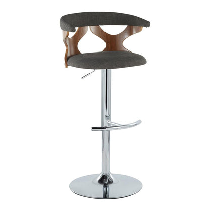 Grey Gardenia Adjustable Barstool - Set of 2