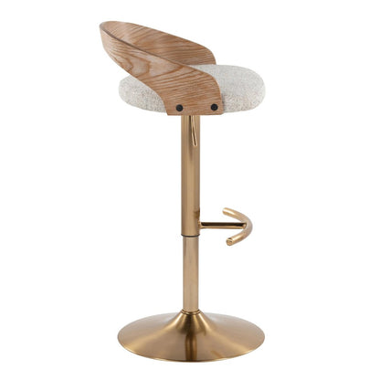 Grotto Adjustable Barstool - Set of 2