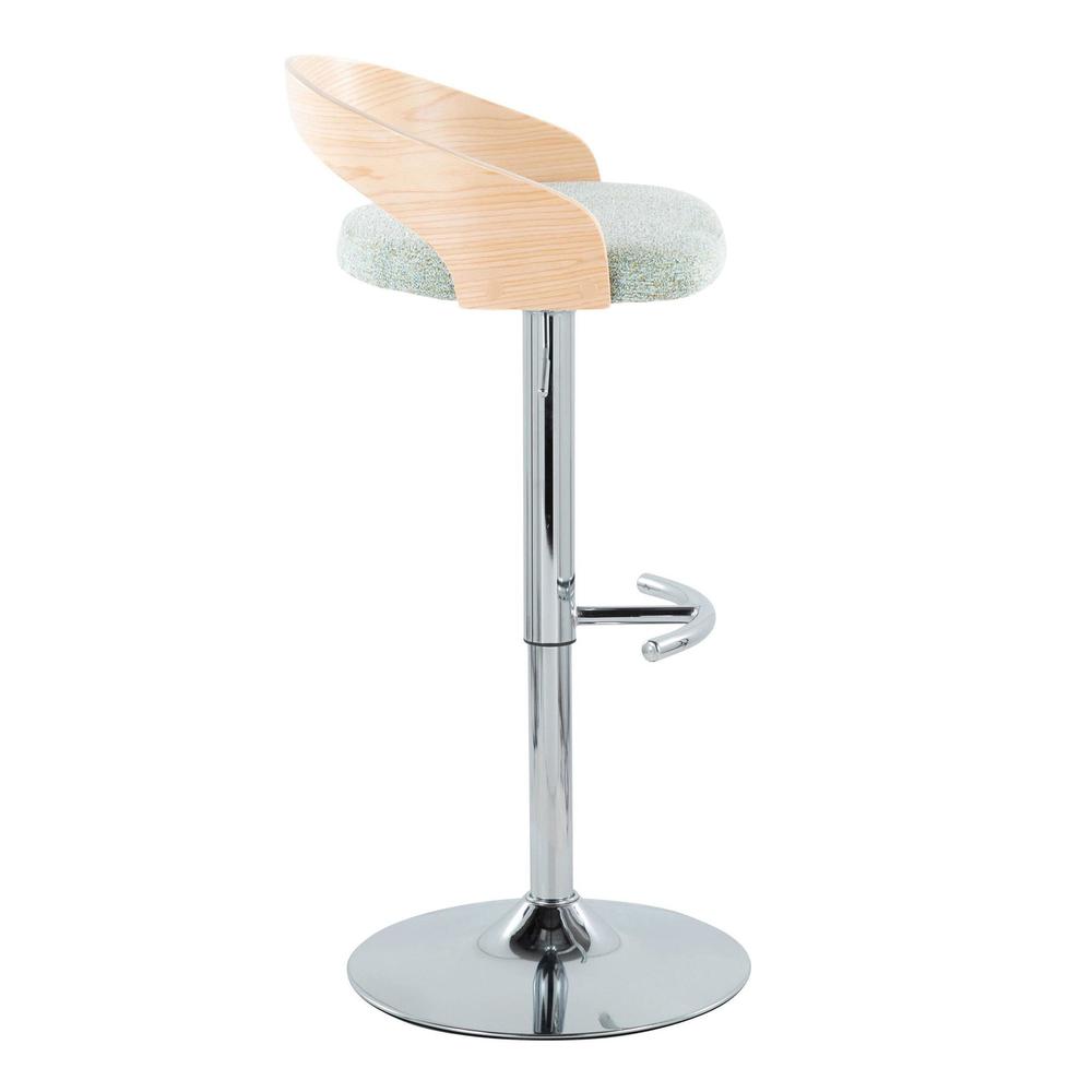 Silver Grotto Adjustable Barstool - Set of 2