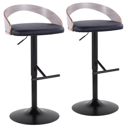 Grotto Adjustable Barstool - Set of 2