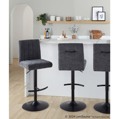 Hank Adjustable Barstool - Set of  2