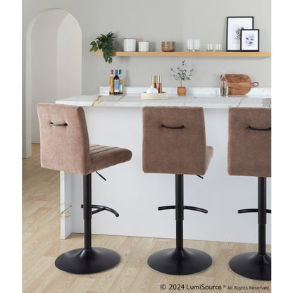 Hank Adjustable Barstool - Set of  2