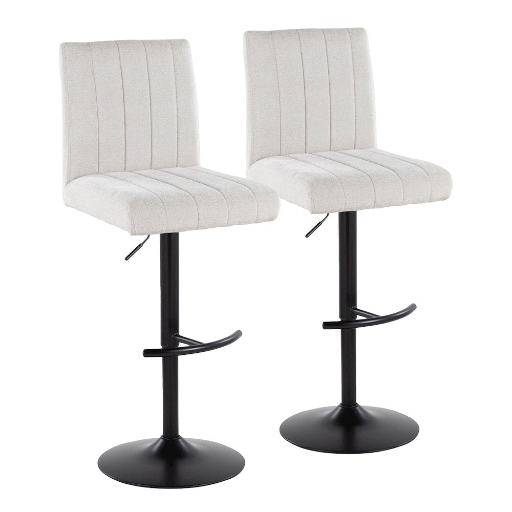 Hank Adjustable Barstool - Set of  2