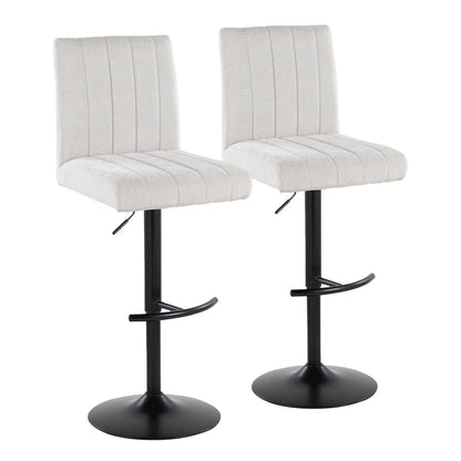 Hank Adjustable Barstool - Set of  2