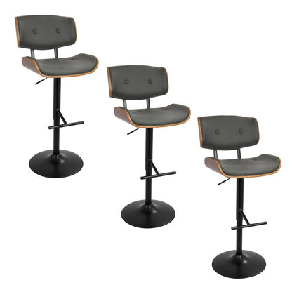 Lombardi Adjustable Barstool - Set of 3