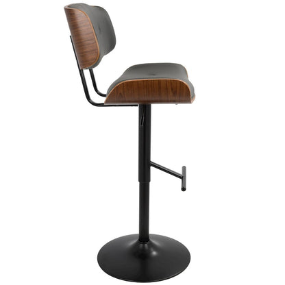 Lombardi Adjustable Barstool - Set of 3