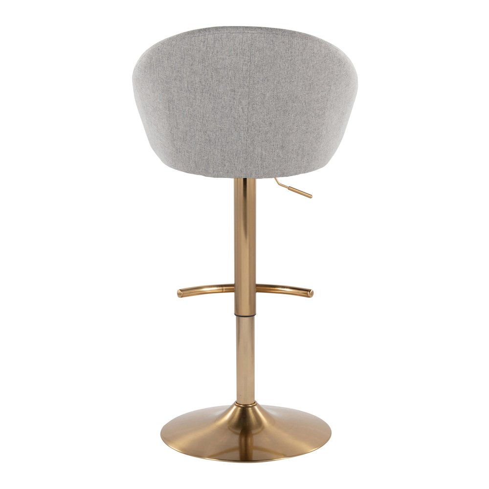 Matisse Highback Adjustable Barstool - Set of 2