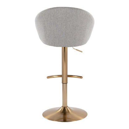 Matisse Highback Adjustable Barstool - Set of 2