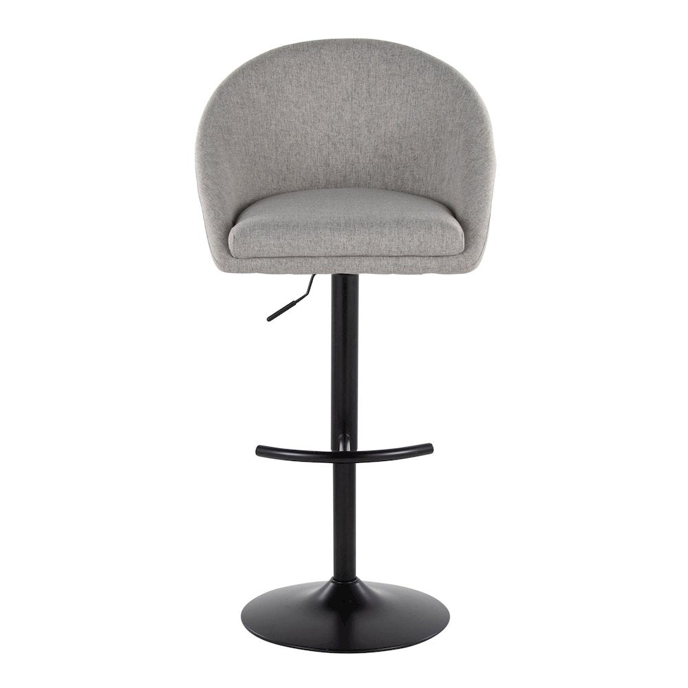 Matisse Highback Adjustable Barstool - Set of 2